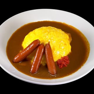 Omelet Sausage Curry