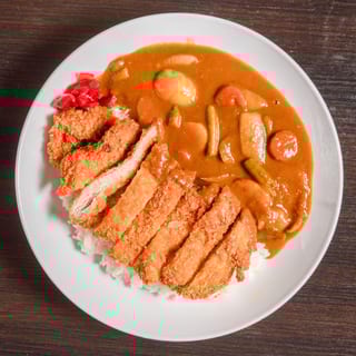Chicken Katsu & Mix Vegetable Curry