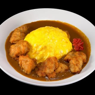 Omelet Karaage Curry