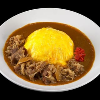 Omelet Sukiyaki Beef Curry