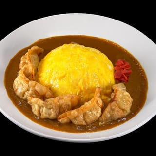 Omelet Gyoza Curry