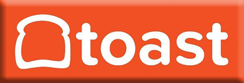 Toast logo, links to online ordering page